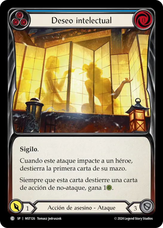 Card: Mind's Desire (blu)