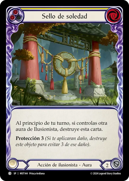 Card: Sigil of Solitude (yel)