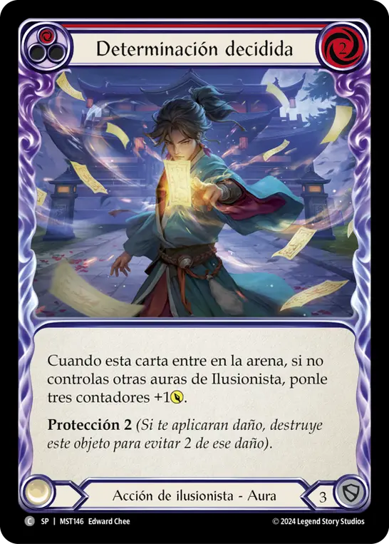 Card: Single Minded Determination (red)