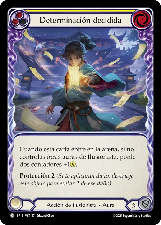 Card: Single Minded Determination (yel)