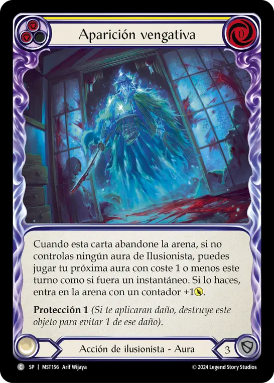 Card: Vengeful Apparition (yel)