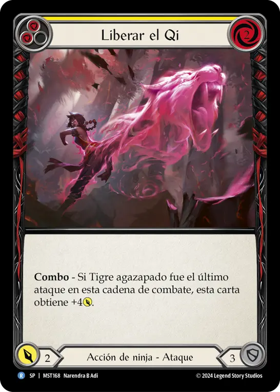 Card: Qi Unleashed (yel)