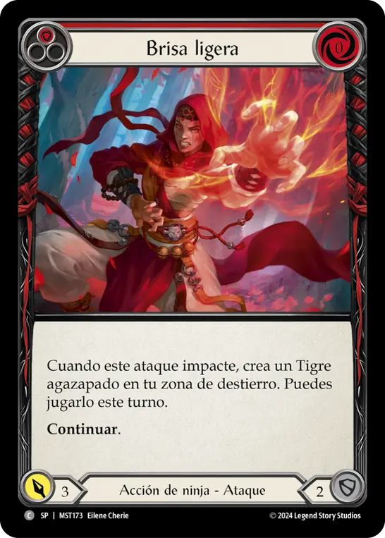 Card: Biting Breeze (red)