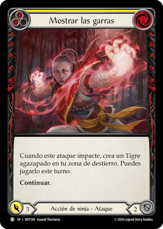 Card: Flex Claws (yel)