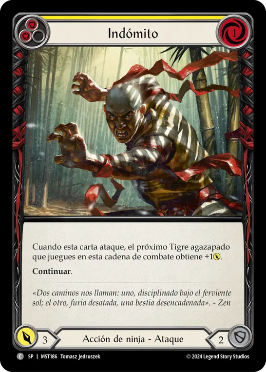 Card: Untamed (yel)