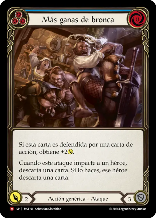 Card: Rowdy Locals (blu)