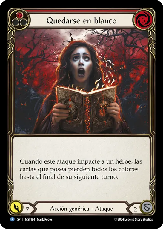 Card: Blanch (red)
