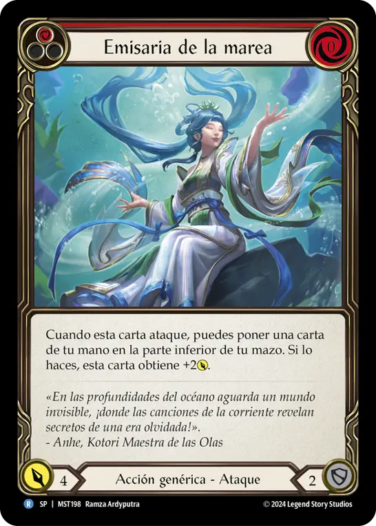 Card: Emissary of Tides (red)
