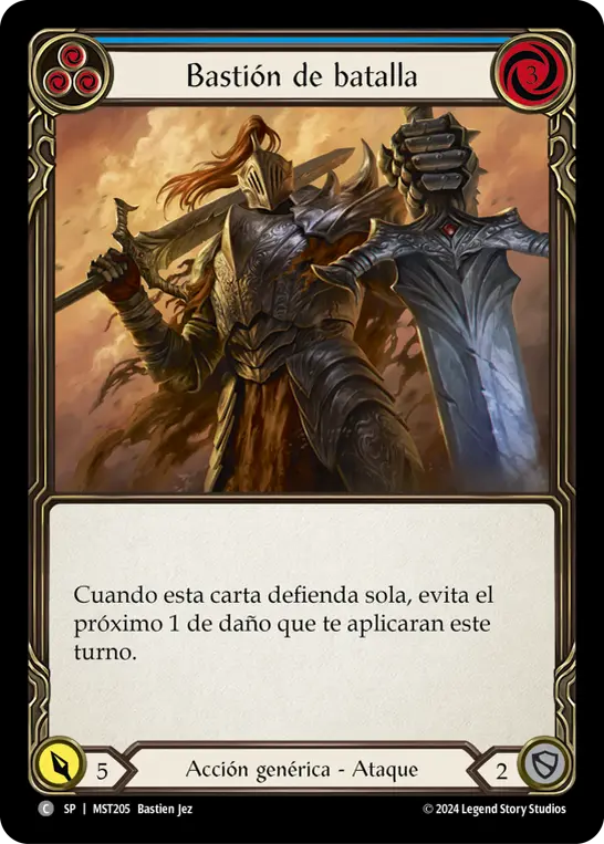 Card: Battlefront Bastion (blu)