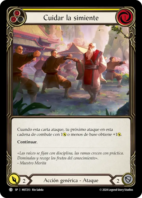 Card: Water the Seeds (yel)