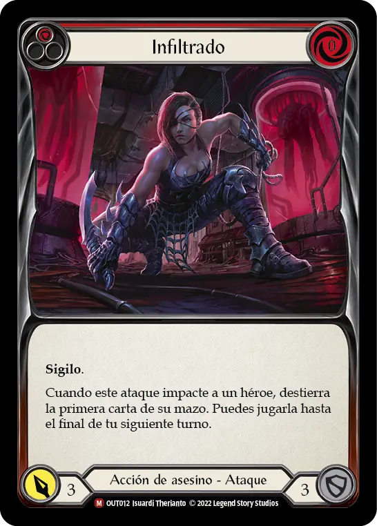 Card: Infiltrate (red)