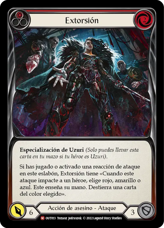 Card: Shake Down (red)