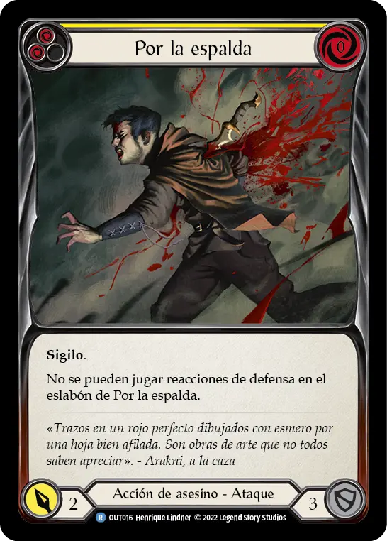 Card: Back Stab (yel)