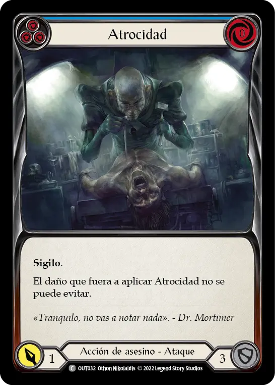 Card: Malign (blu)