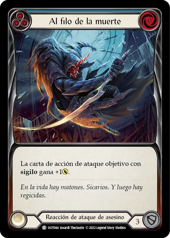 Card: Razor's Edge (blu)
