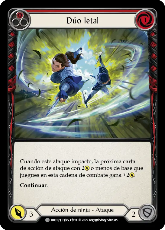 Card: Deadly Duo (red)