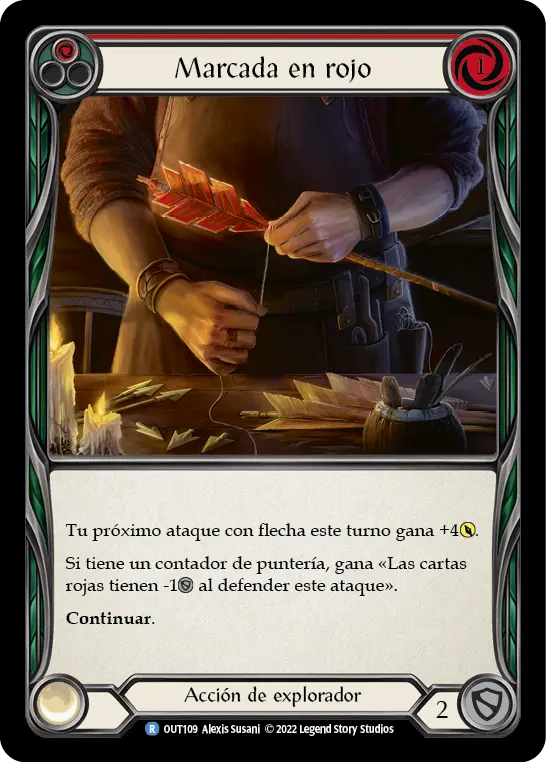 Card: Fletch a Red Tail (red)