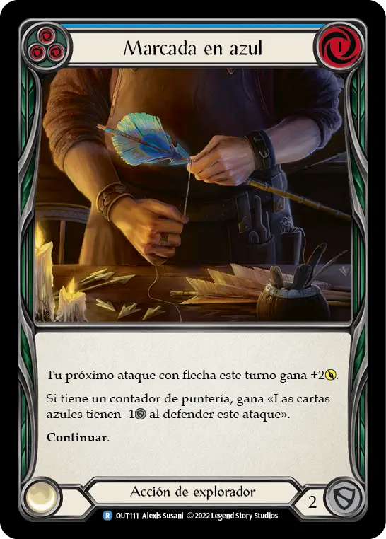 Card: Fletch a Blue Tail (blu)