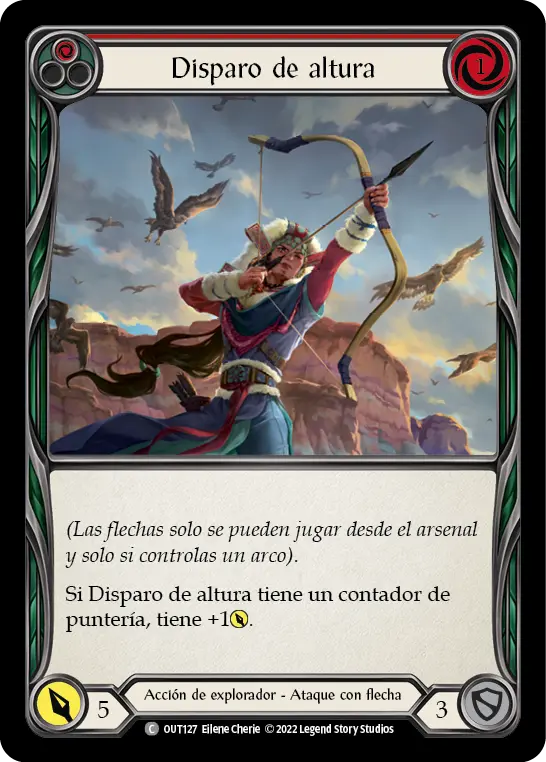 Card: Skybound Shot (red)