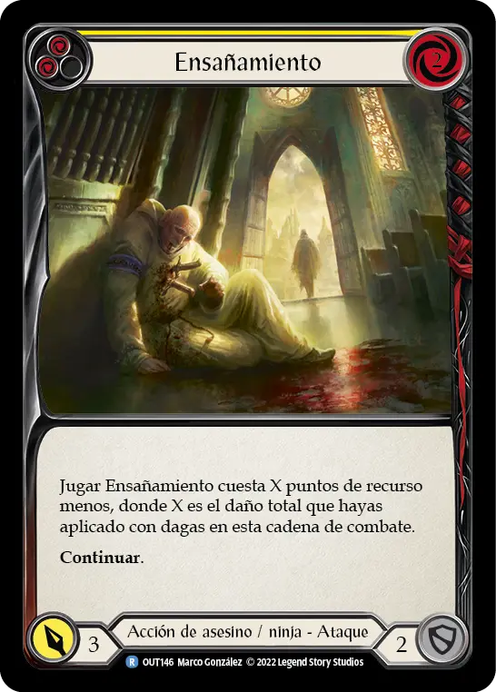 Card: Bleed Out (yel)