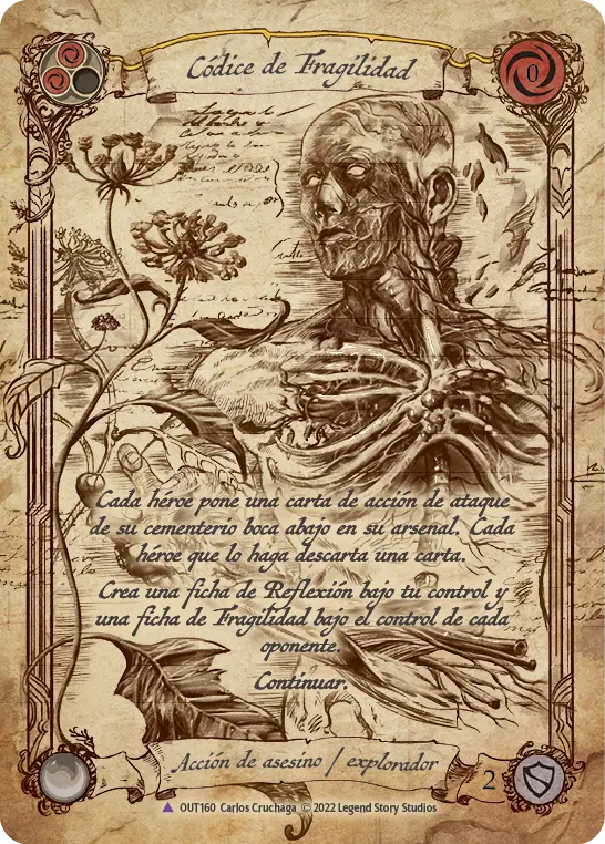 Card: Codex of Frailty (yel)
