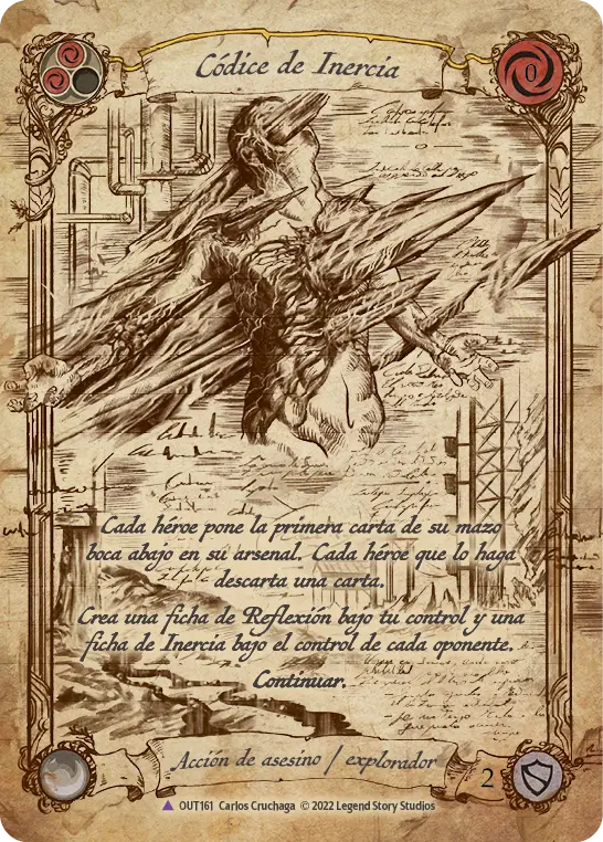Card: Codex of Inertia (yel)