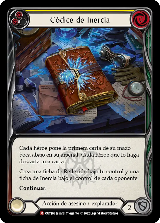 Card: Codex of Inertia (yel)