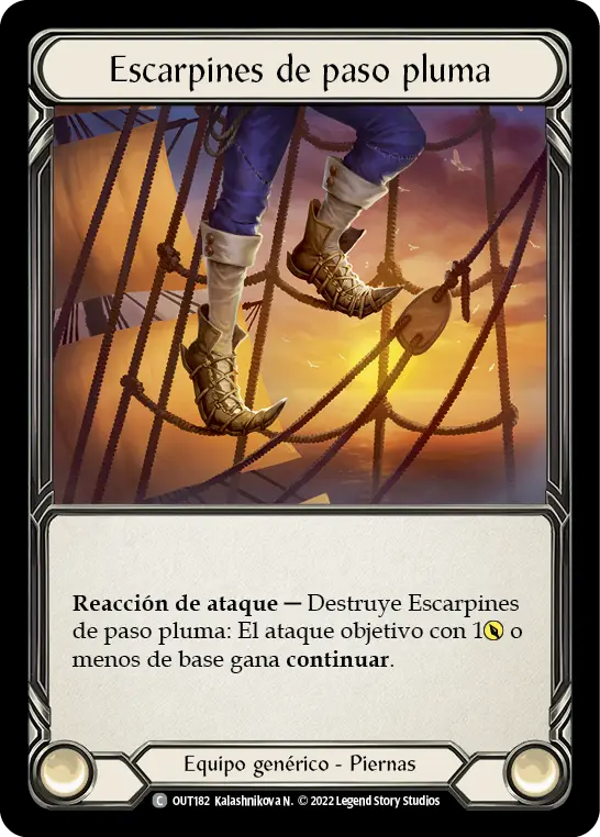 Card: Fleet Foot Sandals