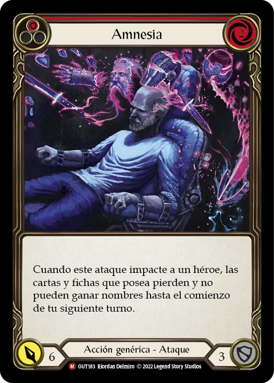 Card: Amnesia (red)