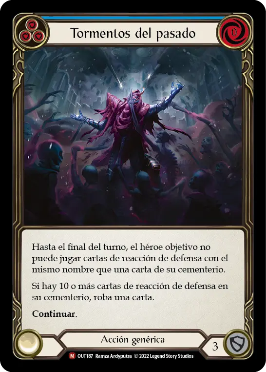 Card: Burdens of the Past (blu)