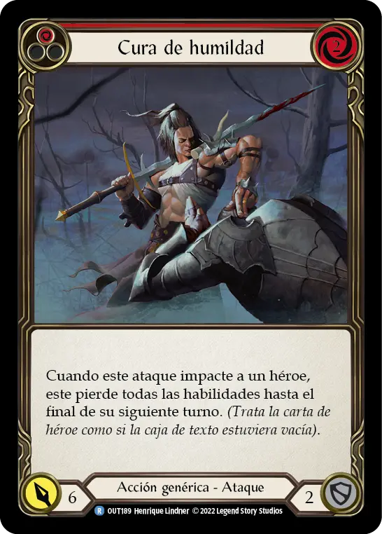 Card: Humble (red)