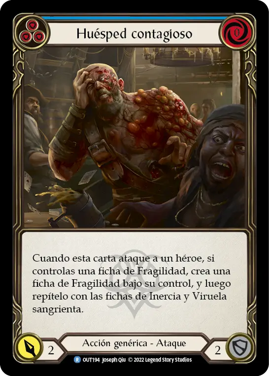 Card: Infectious Host (blu)