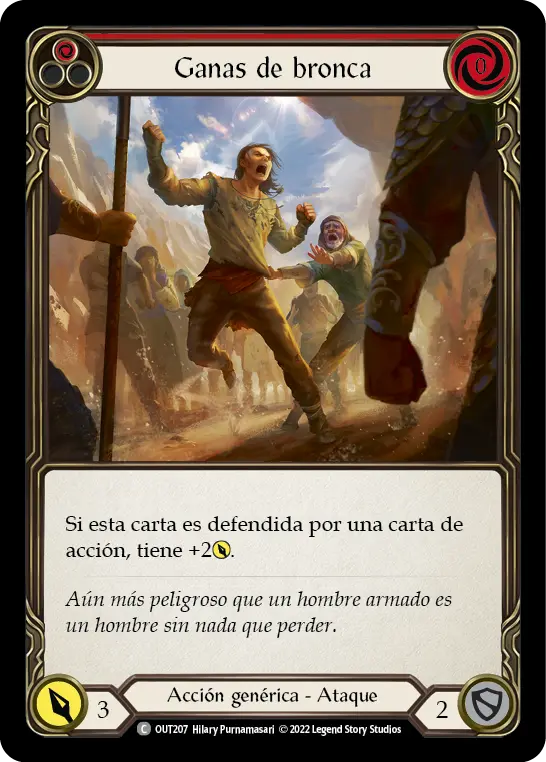 Card: Feisty Locals (red)