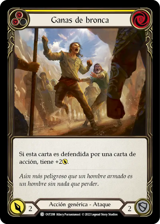 Card: Feisty Locals (yel)