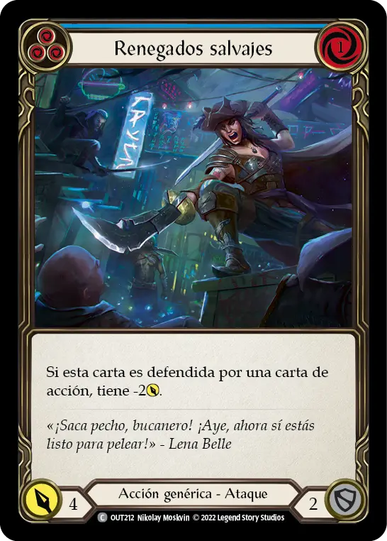 Card: Freewheeling Renegades (blu)
