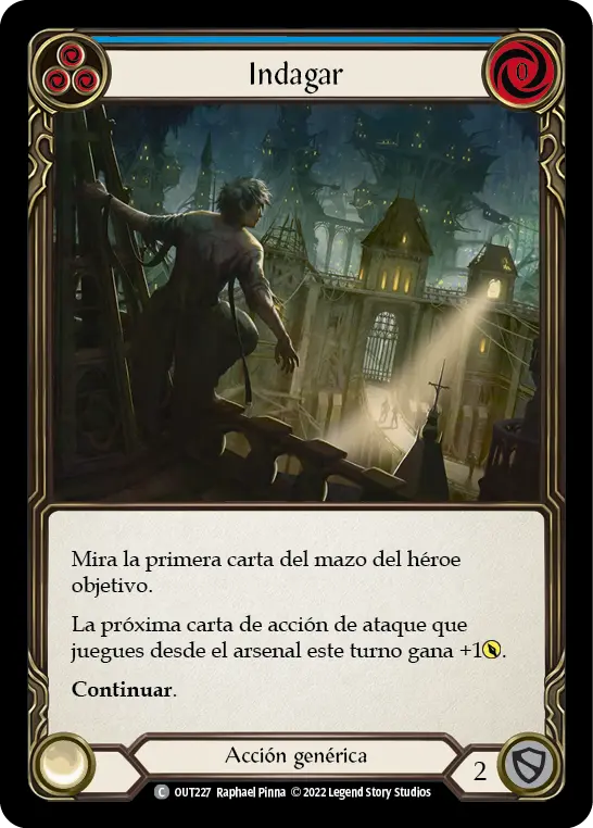 Card: Scout the Periphery (blu)