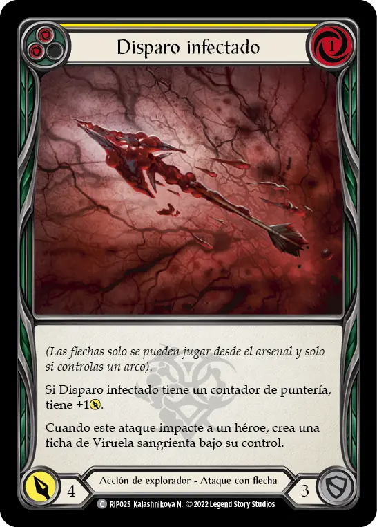Card: Infecting Shot (yel)