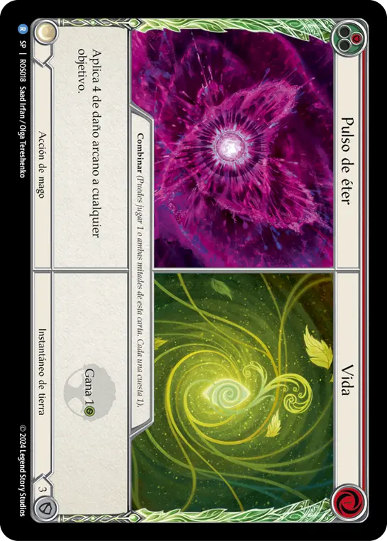 Card: Pulsing Aether||Life (red)
