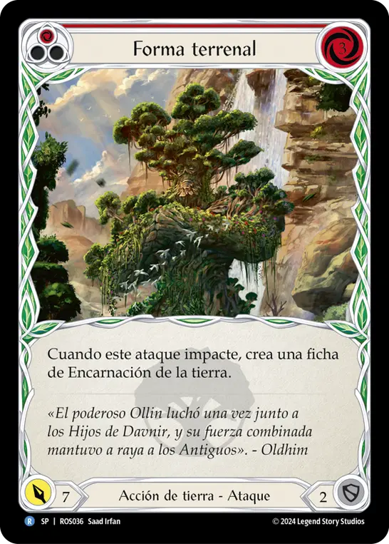 Card: Earth Form (red)