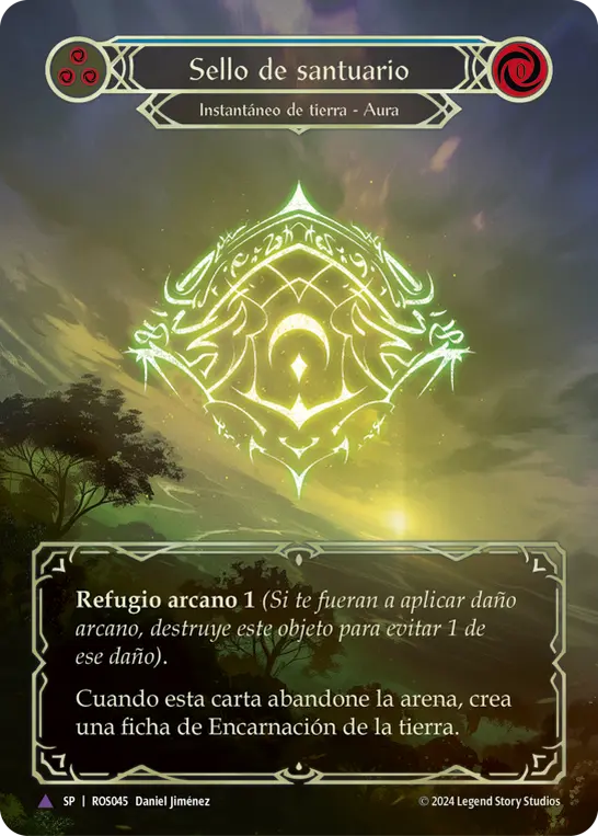 Card: Sigil of Sanctuary (blu)