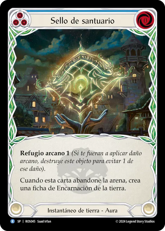 Card: Sigil of Sanctuary (blu)