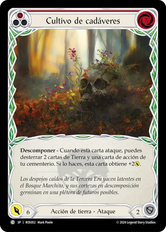 Card: Cadaverous Tilling (red)