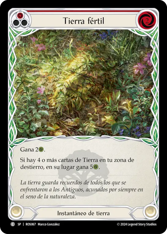 Card: Fertile Ground (red)