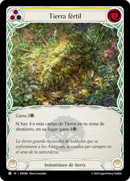 Card: Fertile Ground (yel)