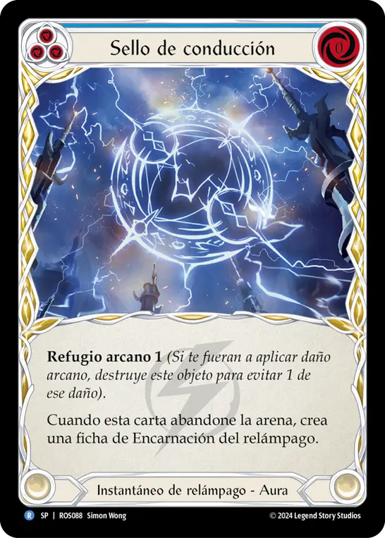 Card: Sigil of Conductivity (blu)