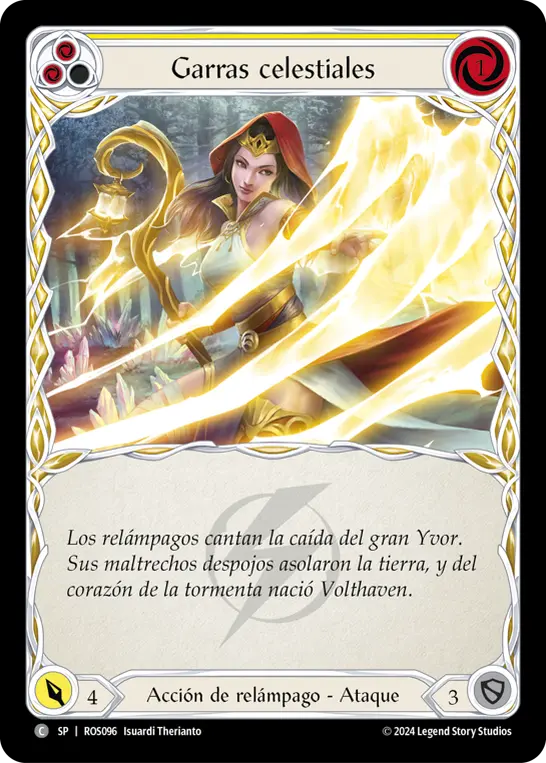 Card: Heaven's Claws (yel)