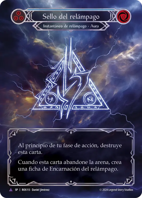 Card: Sigil of Lightning (blu)