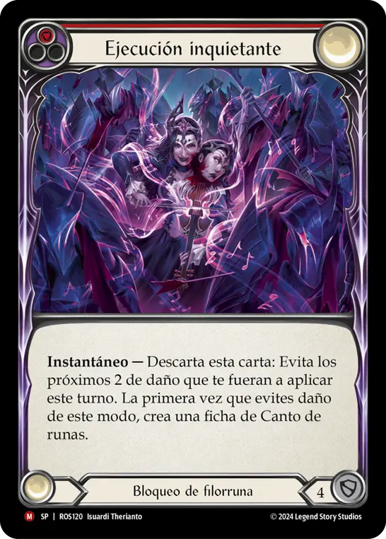 Card: Haunting Rendition (red)