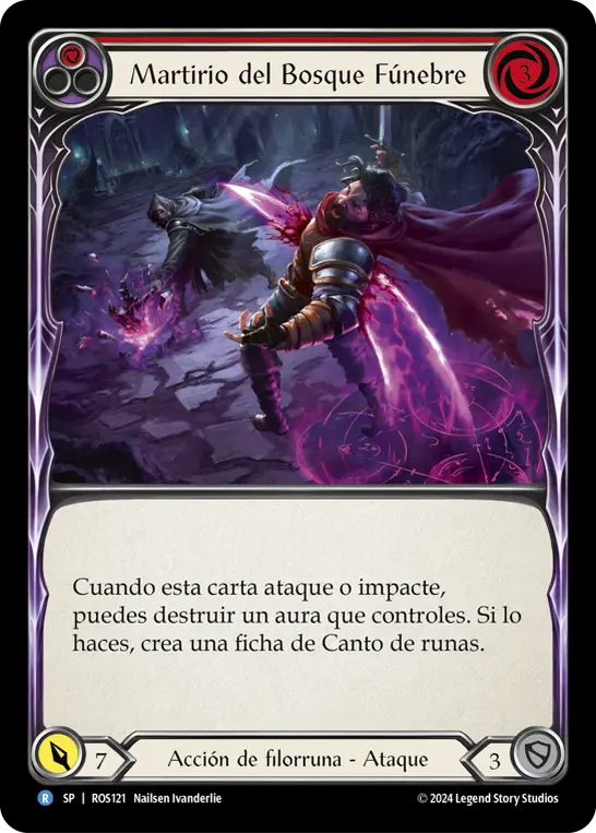 Card: Splintering Deadwood (red)