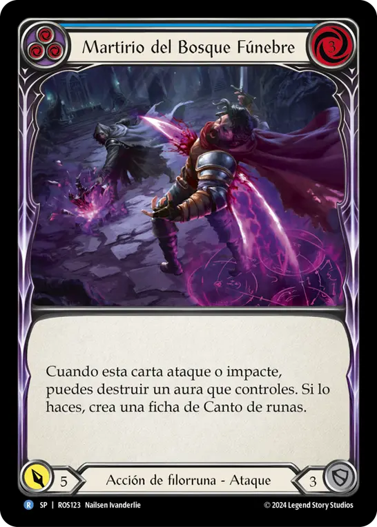 Card: Splintering Deadwood (blu)